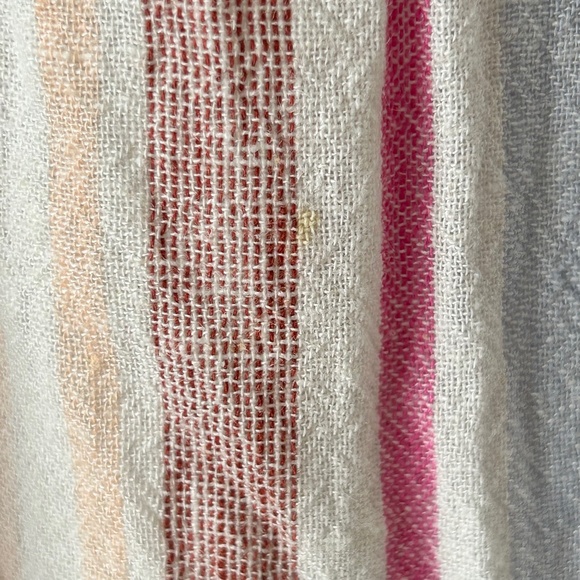 Spendid Arco Iris Striped Linen Blend Maxi Dress - Picture 13 of 16